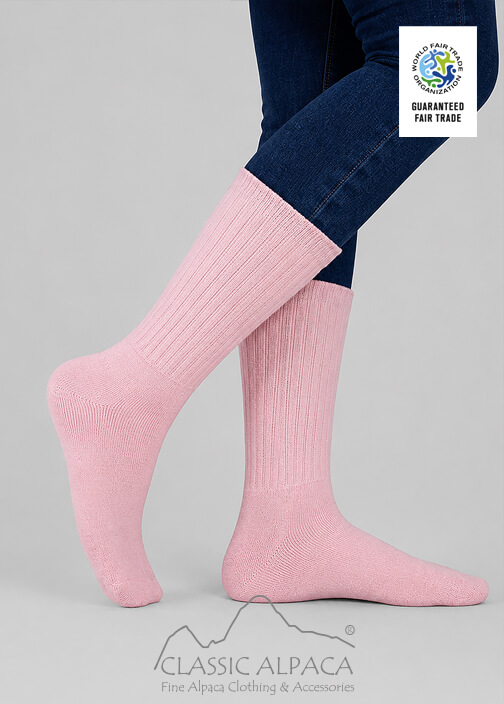 Alpaca Crew Socks