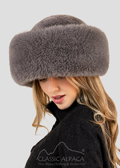 PREMIUM Baby Alpaca Fur Hat