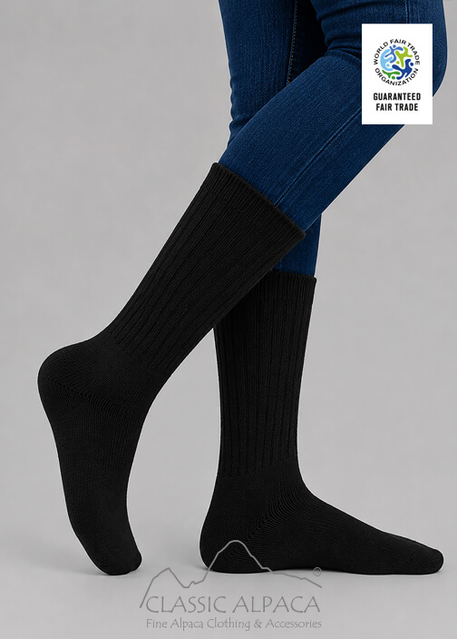 Alpaca Crew Socks