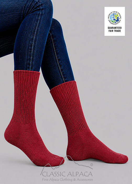 Alpaca Dress Socks