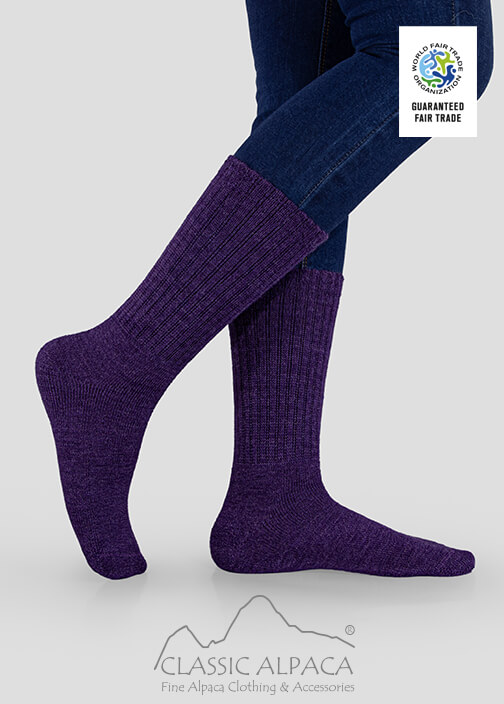 Alpaca Crew Socks