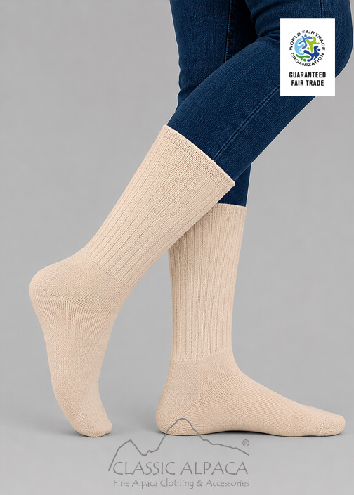 Alpaca Crew Socks