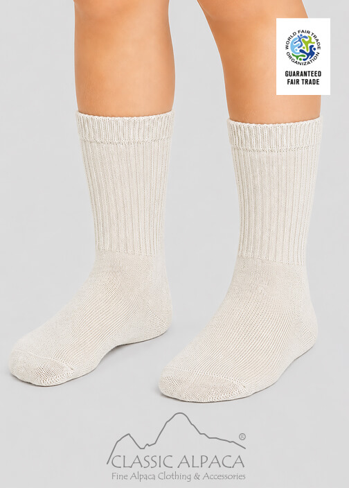 Alpaca Kids Socks