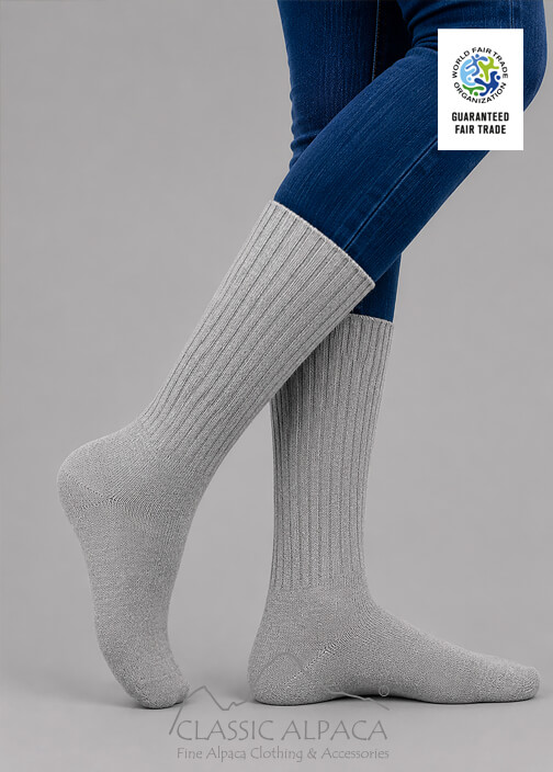 Alpaca Crew Socks