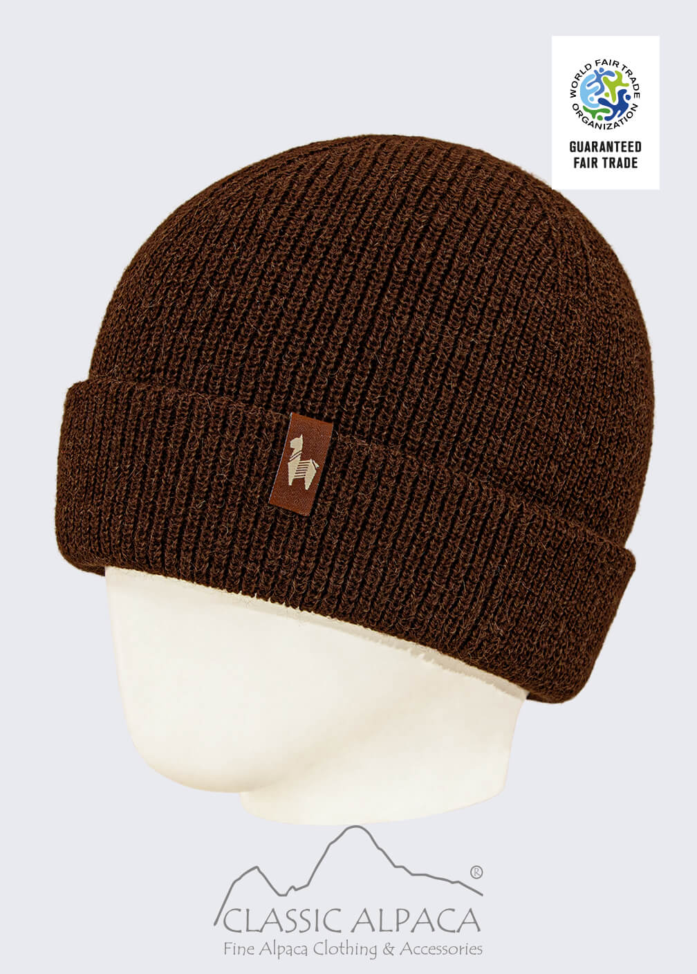 Wholesale Hats: Men's Double Knit English Alpaca Hat