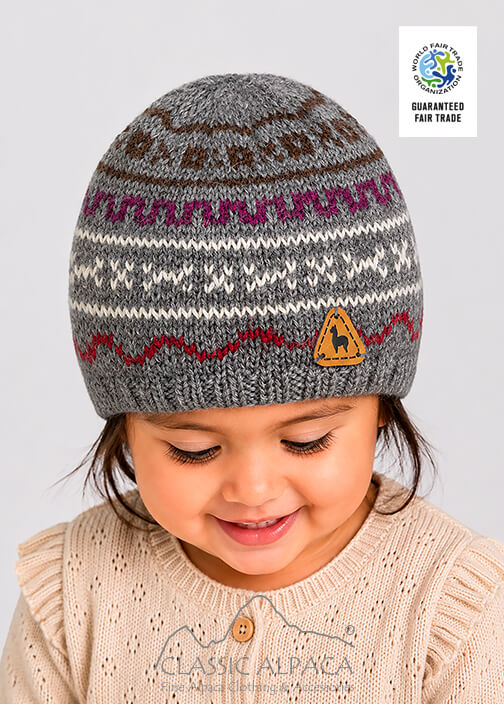 Baby Alpaca Toddler Hat