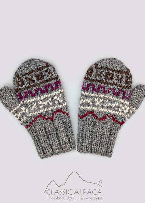 Baby Alpaca Toddler Mittens
