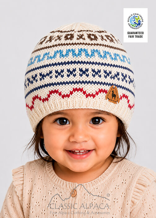 Baby Alpaca Toddler Hat