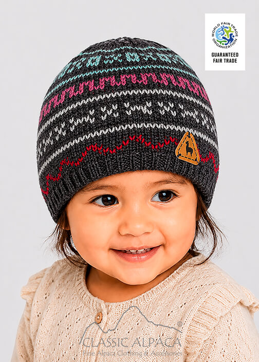 Baby Alpaca Toddler Hat
