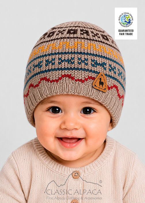 Baby Alpaca Toddler Hat