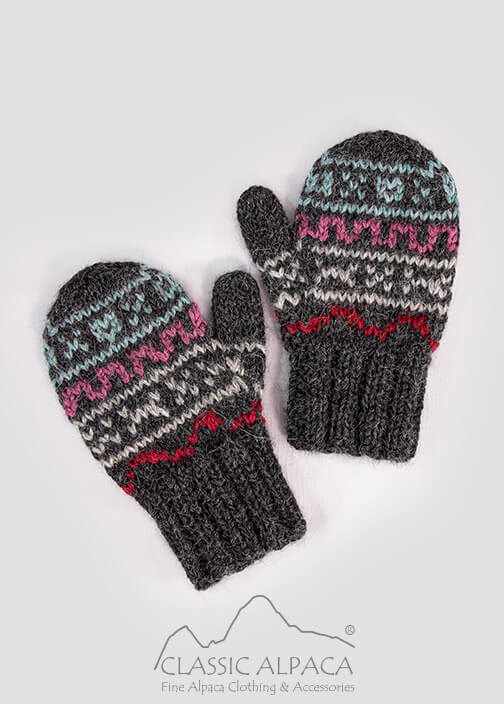 Baby Alpaca Toddler Mittens