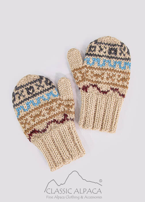 Baby Alpaca Toddler Mittens