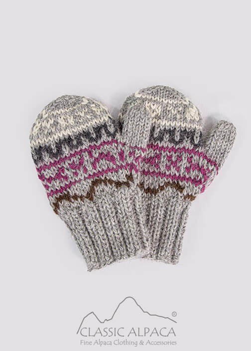 Baby Alpaca Toddler Mittens