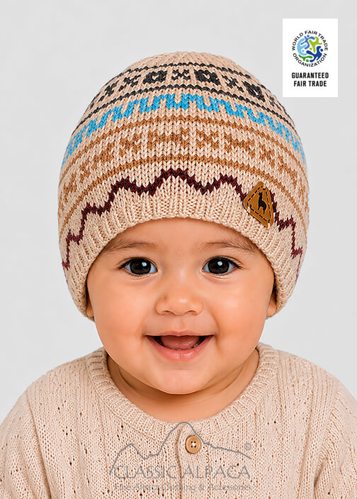 Baby Alpaca Toddler Hat