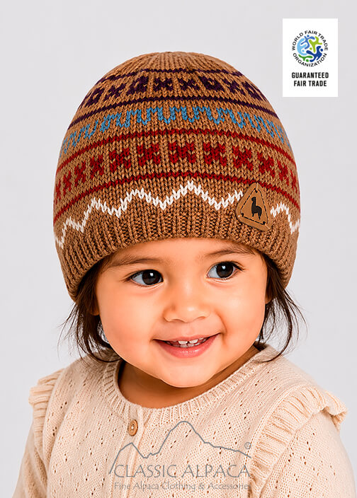 Baby Alpaca Toddler Hat