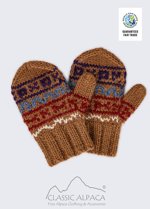 Baby Alpaca Toddler Mittens
