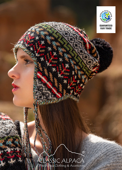 Ilave Alpaca Hat with Ear Flaps