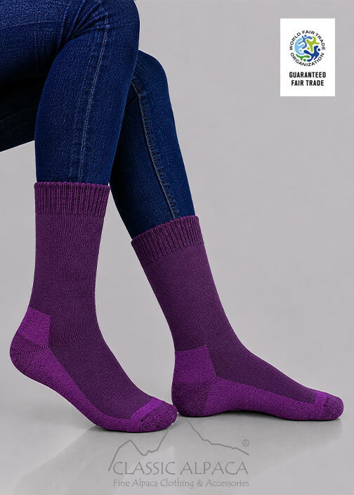 Premium Alpaca Outdoor Hiker Socks