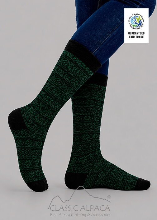 Premium Alpaca Unisex Nordic Socks