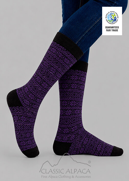 Premium Alpaca Unisex Nordic Socks