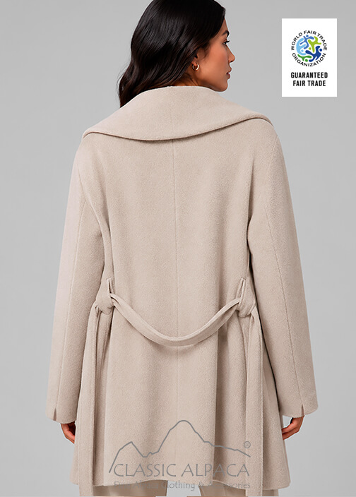 Sarah Baby Alpaca Long Blazer
