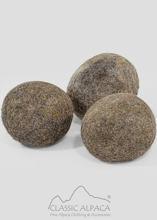 Felted Alpaca Dryer Balls