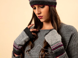 Merrivale Alpaca Fingerless Gloves