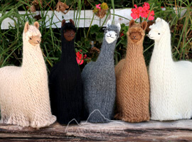 Needle Felted Suri Baby Alpaca 9 inches