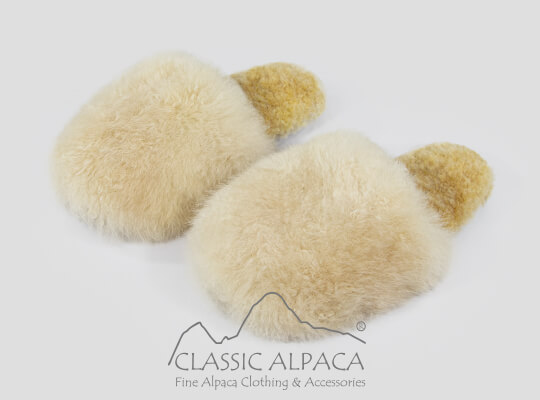 Luxury Baby Alpaca Fur Slippers
