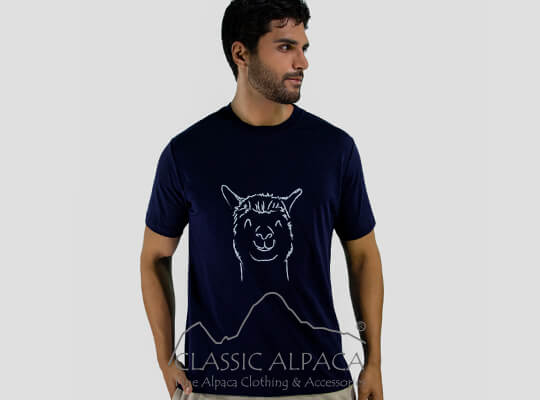 Alpaca - Men's Pima Cotton T-Shirt