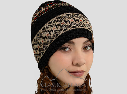 Geometric Spirit Alpaca Hat