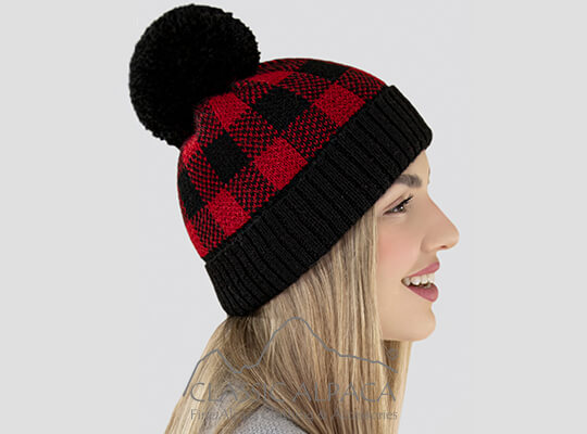 Scottish Tartan Alpaca Hat