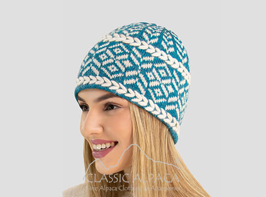 Reversible Alessia Alpaca Hat