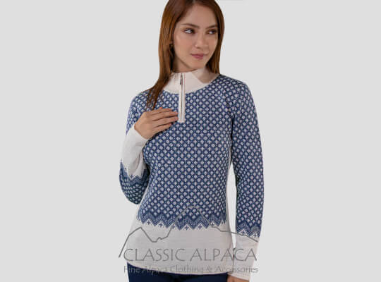 Women's Nanwik Ski Pullover With Half Zip