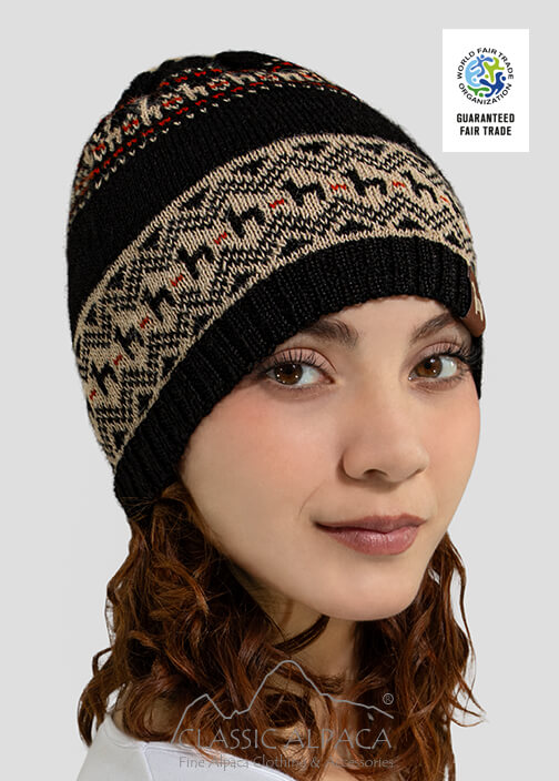 Geometric Spirit Alpaca Hat