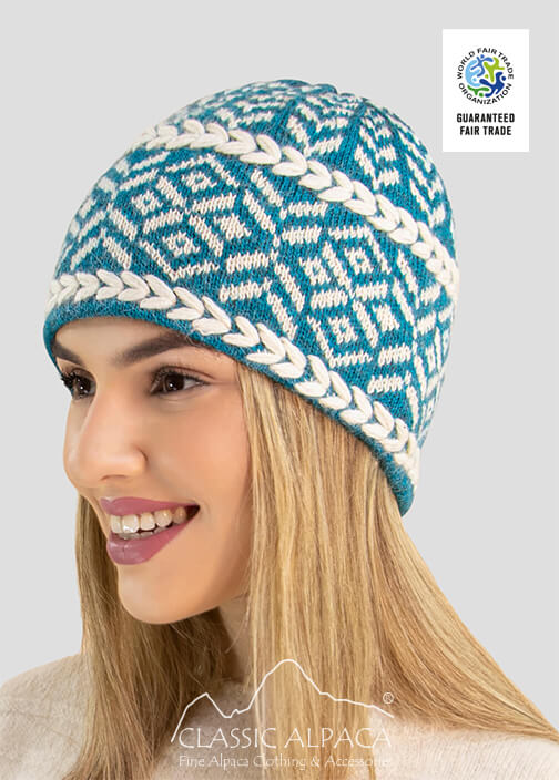 Reversible Alessia Alpaca Hat