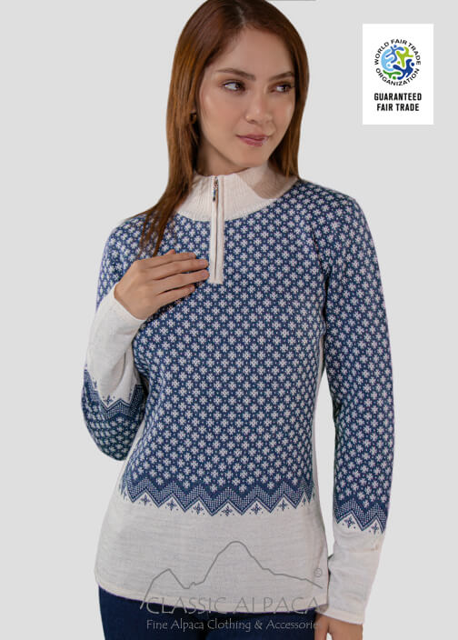 Women's Nanwik Ski Pullover With Half Zip