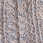 Alpaca Cable Fingerless Gloves