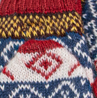 Andean Alpaca Glittens with broach
