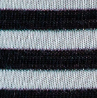 Black - White Baby Alpaca Black and White  Striped Leggings
