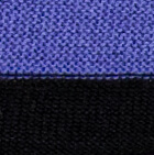 Periwinkle - Black Two-in-One Poncho & Shawl Alpaca
