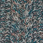 Alpaca Cable Fingerless Gloves