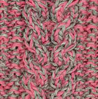 Alpaca Cable Fingerless Gloves