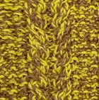 Alpaca Cable Fingerless Gloves