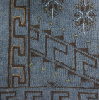 Sapphire Mlge. - Brown Paracas Zipper Alpaca Cardigan